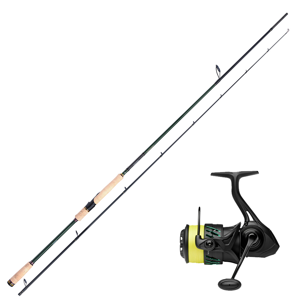 Black Week Power Spinn Combo - Shimano Sahara 14–42g x Savage Gear Fishing-King 3000 Special FD